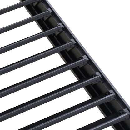 Scott Living Byron Outdoor Pergola with Adjustable Louvered Roof