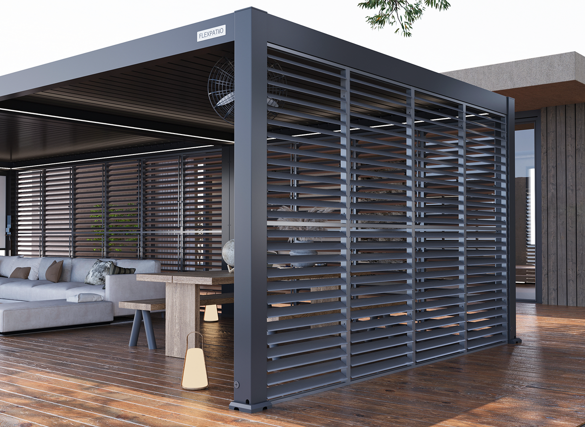 FlexPatio Privacy Shutter Walls