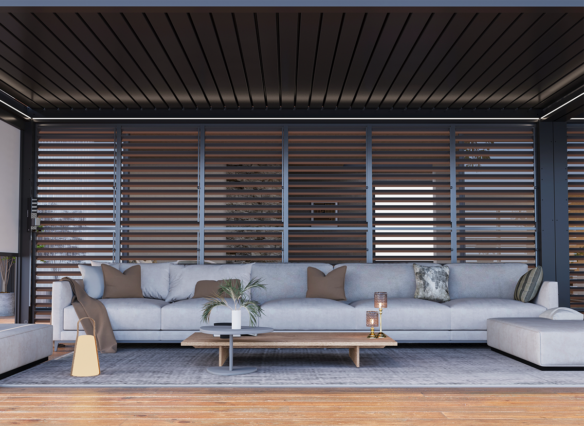 FlexPatio Privacy Shutter Walls