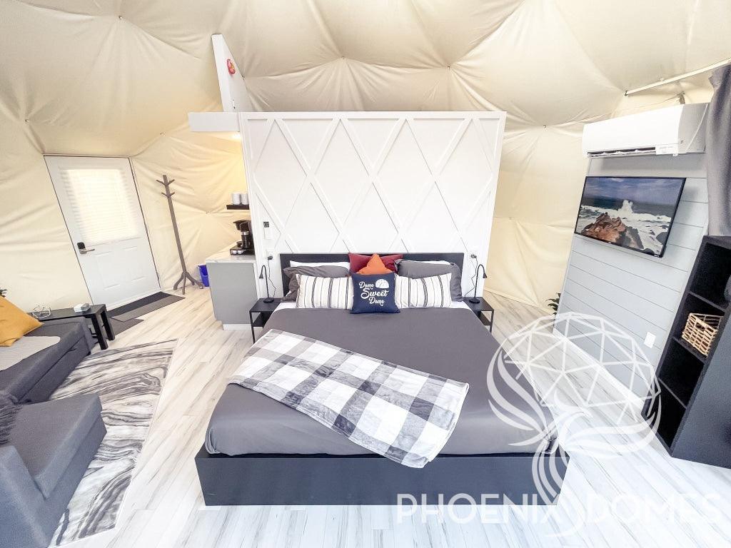 Phoenix Domes 4-Season Deluxe Glamping Package Dome 23' 7M