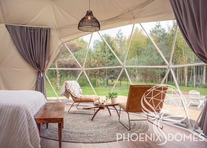 Phoenix Domes 4-Season Deluxe Glamping Package Dome 23' 7M