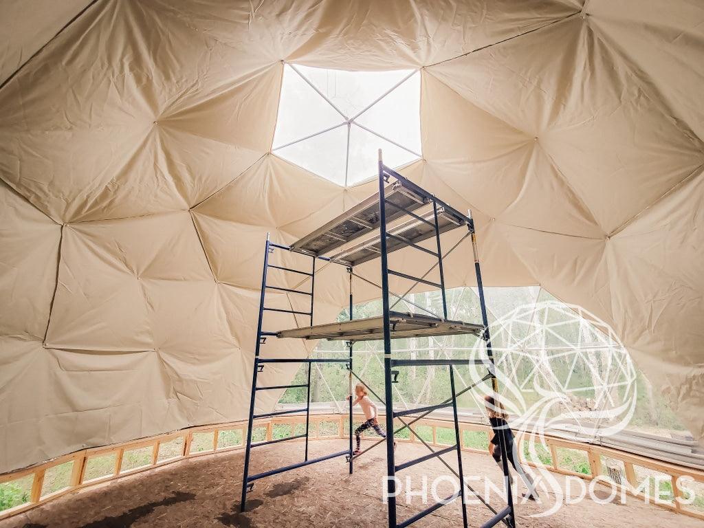 Phoenix Domes 4-Season Deluxe Glamping Package Dome 23' 7M