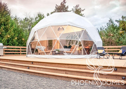 Phoenix Domes 4-Season Deluxe Glamping Package Dome 23' 7M