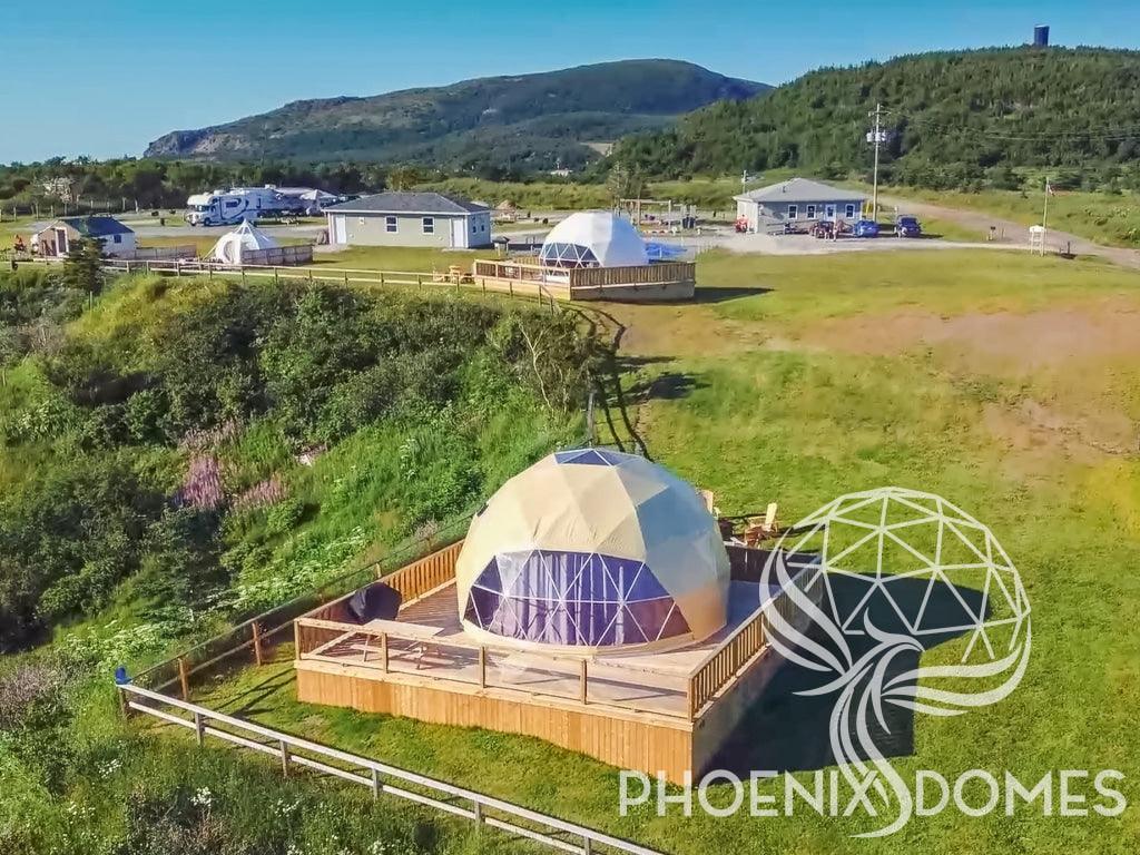 Phoenix Domes 4-Season Deluxe Glamping Package Dome 23' 7M