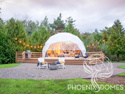 Phoenix Domes 4-Season Deluxe Glamping Package Dome 23' 7M