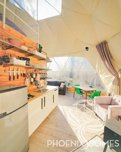 Phoenix Domes 4-Season Deluxe Glamping Package Dome 23' 7M