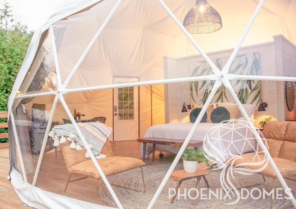 Phoenix Domes 4-Season Deluxe Glamping Package Dome 23' 7M
