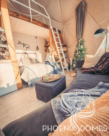 Phoenix Domes 4-Season Deluxe Glamping Package Dome 23' 7M