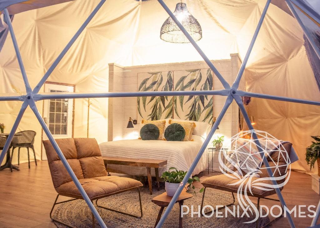 Phoenix Domes 4-Season Deluxe Glamping Package Dome 23' 7M