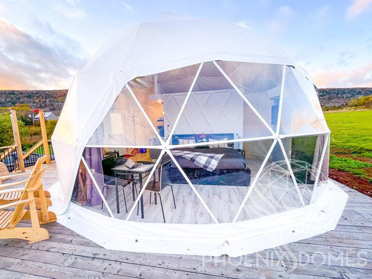 Phoenix Domes 4-Season Deluxe Glamping Package Dome 23' 7M
