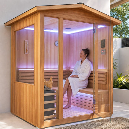 6000W Outdoor Traditional Steam Sauna