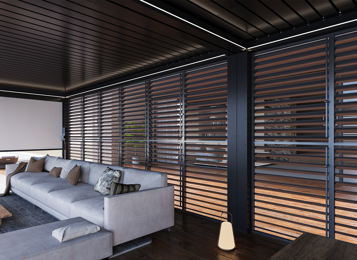 FlexPatio Privacy Shutter Walls