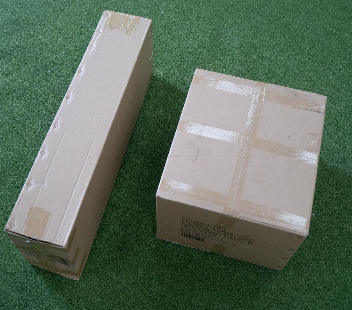 GolfBays SimBox Golf Simulator Enclosure with HD Impact Screen