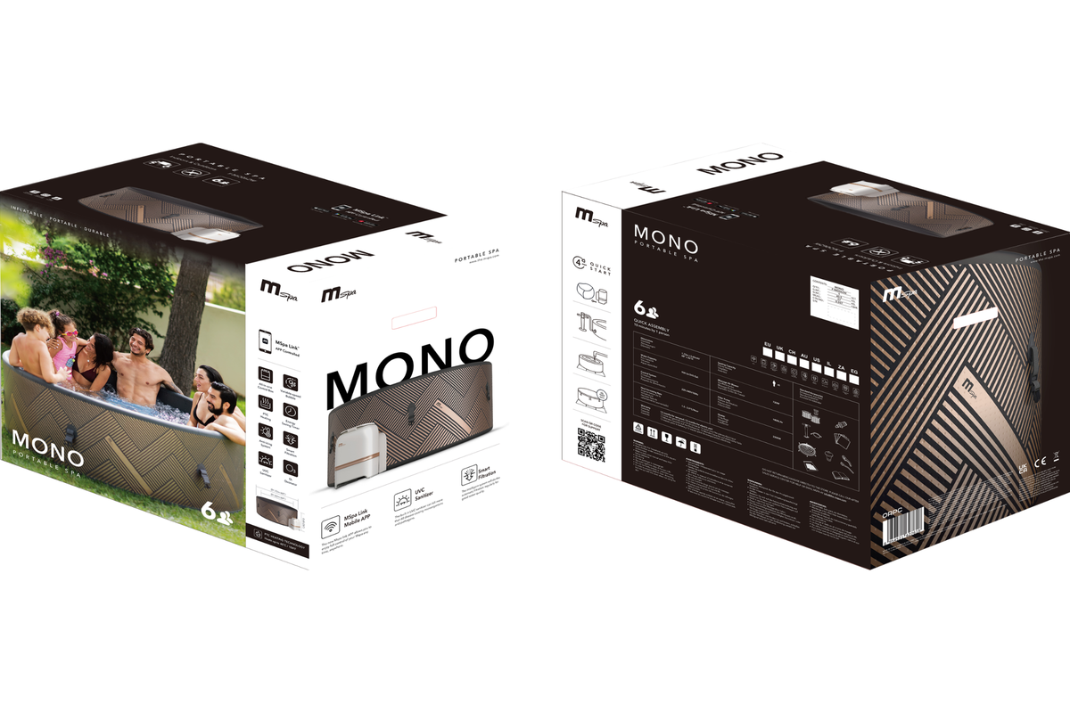 MSPA MONO Verto Series Rigid Hot Tub & Spa