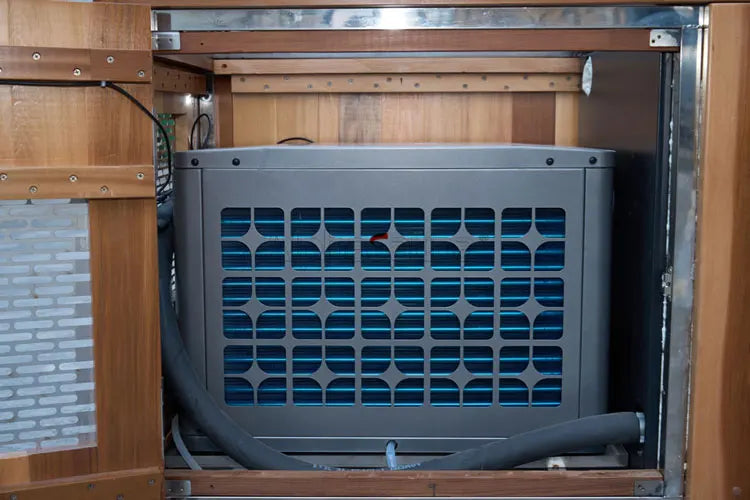 Cedar Cold Plunge Tub with 1.5HP Chiller