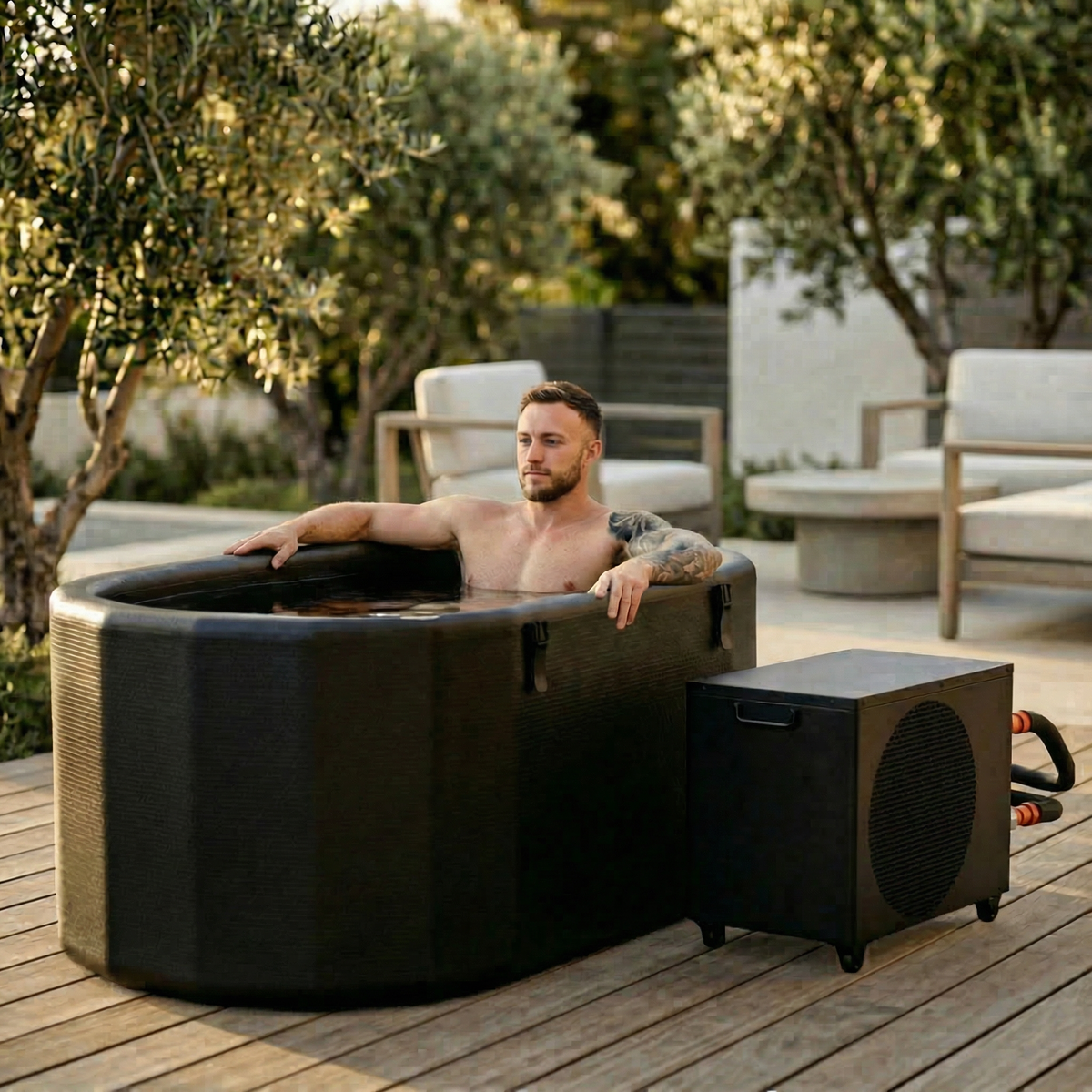 Nicebeam Cryo Pro System XXL Inflatable Cold Plunge Tub